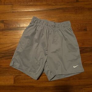Nike Light Gray Sports Shorts